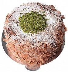 6-9 Kişilik Premium Tat Deneyimi Fıstıklı Pasta